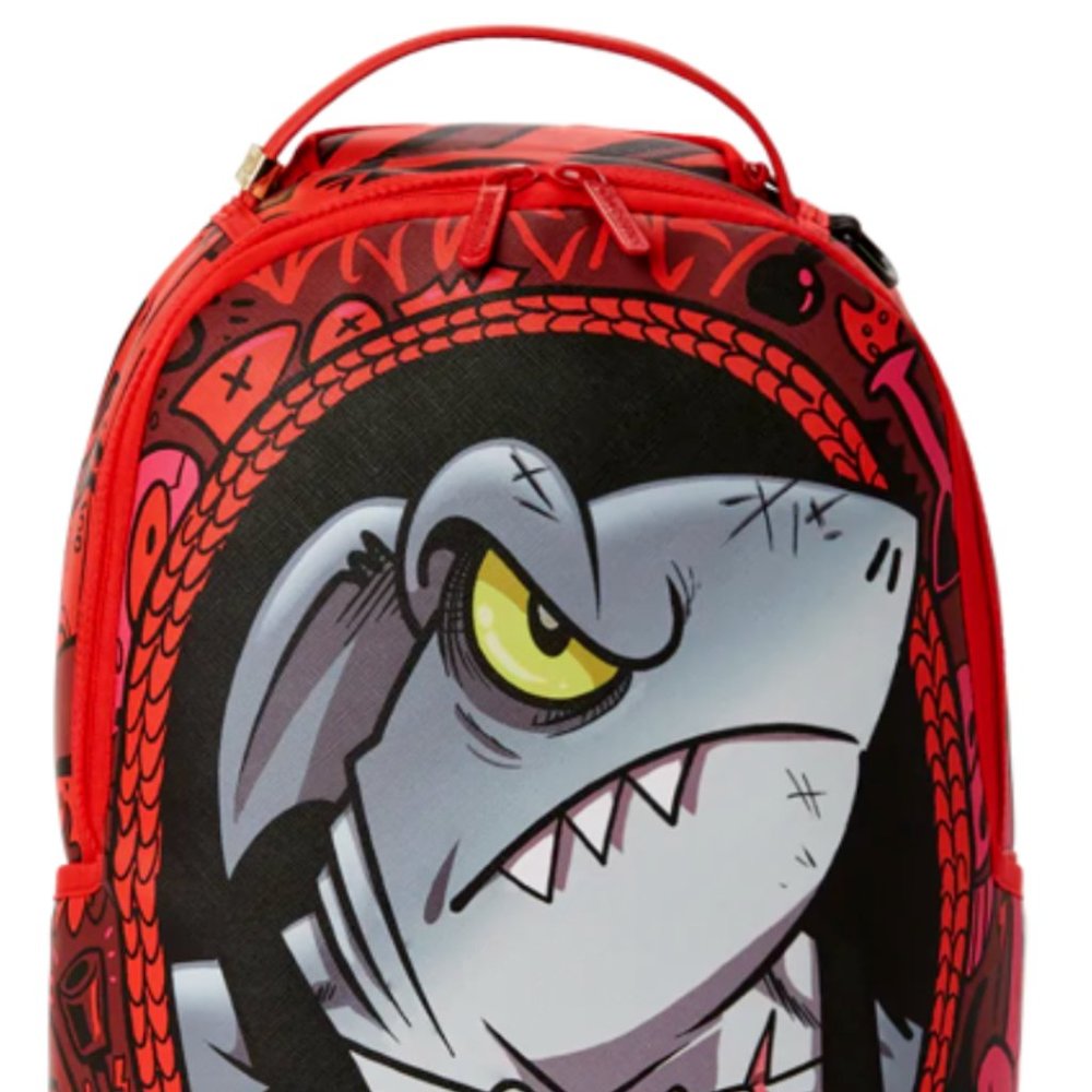 Sprayground Reef (Shareef O'Neal) Shark Backpack DLXV Limited Edition - Picture 2 of 6
